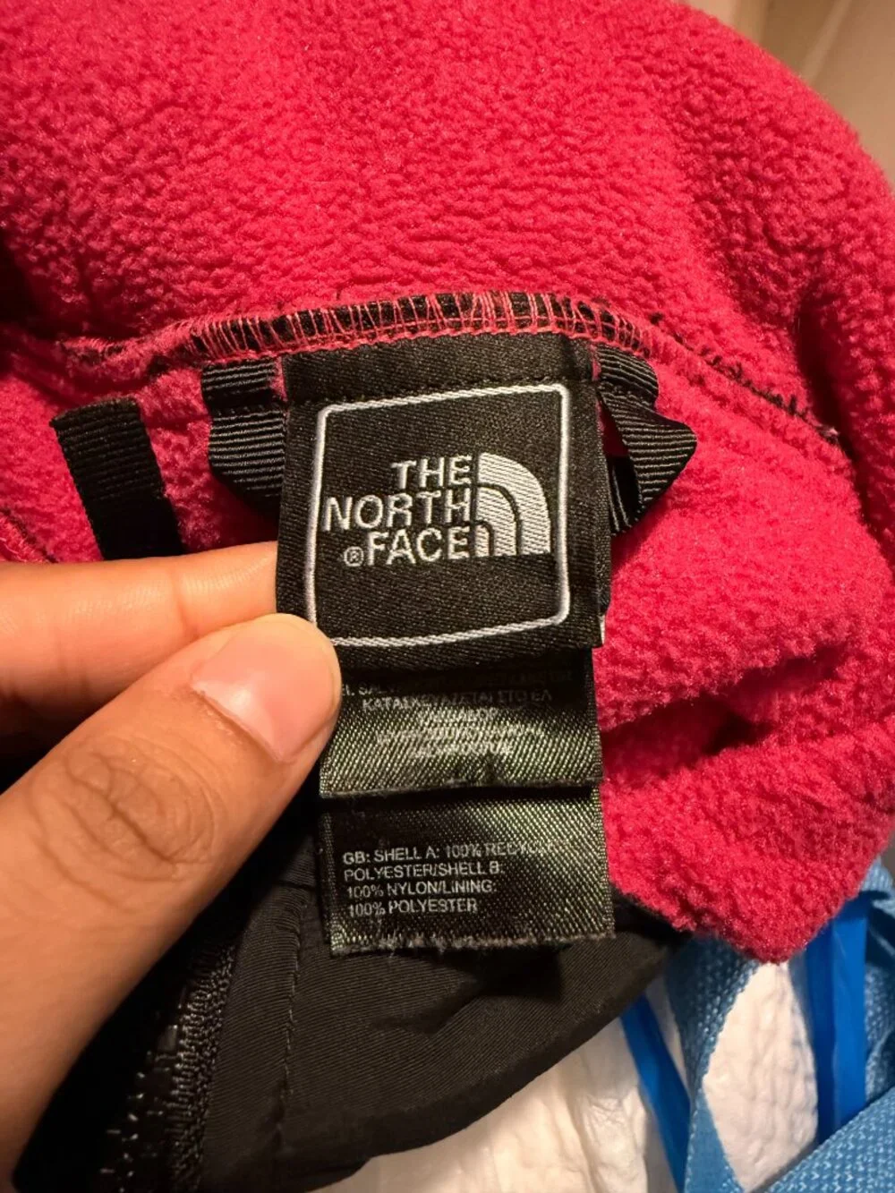 The North Face Girls M 10/12 Pink Black Hooded Fleece Full Zip Jacket  Category: